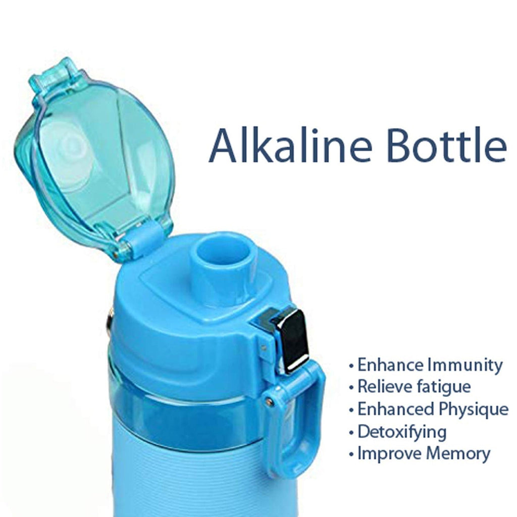 6480 Alkaline Water Bottle, with Food Grade Plastic, Stylish and Portable DeoDap