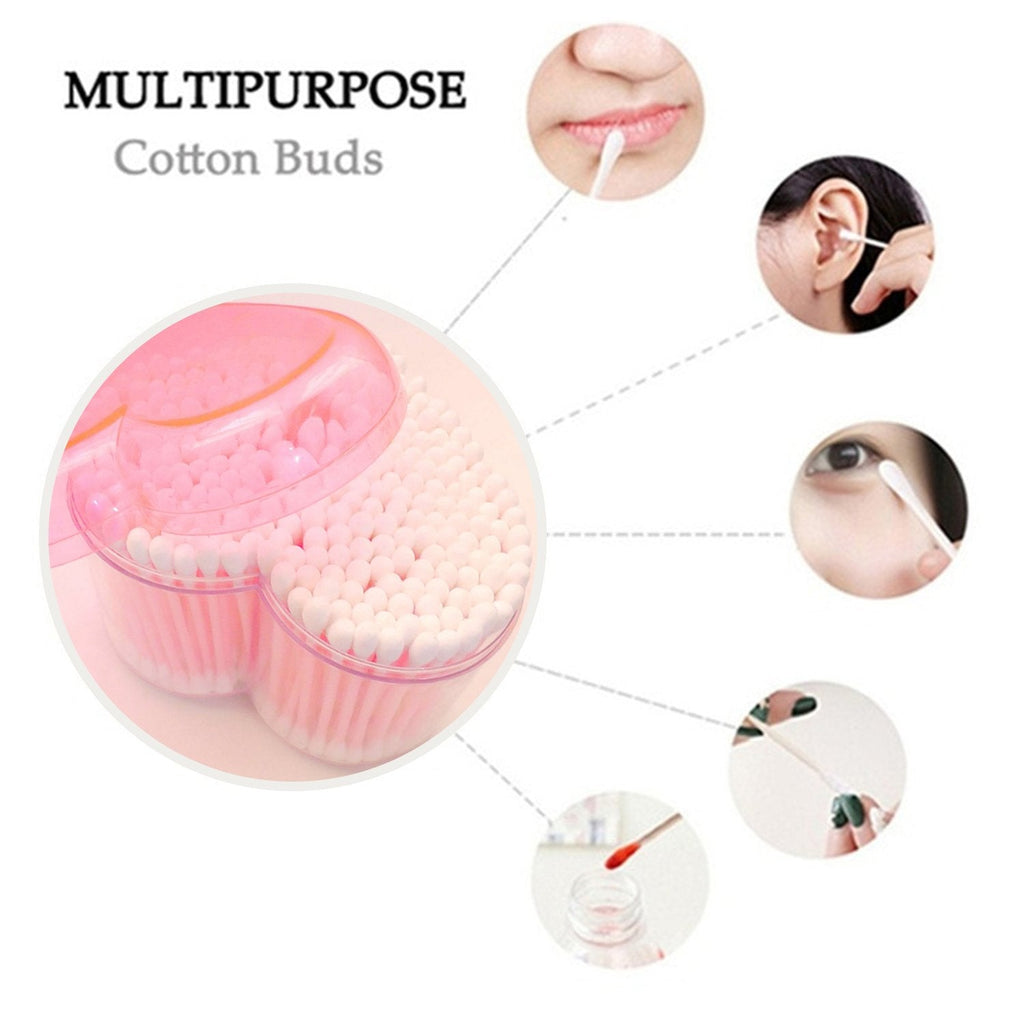 6009 Cotton Buds for ear cleaning, soft and natural cotton swabs DeoDap