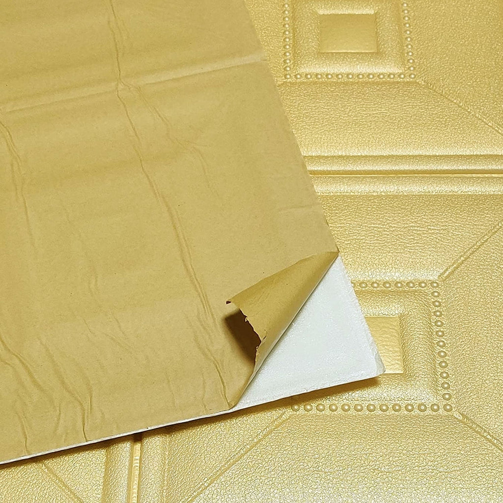 9290 Wall 3D Pe Foam Wall Stickers Self Adhesive Wallpaper DIY Wall Decoration Wallpaper Suitable For Home , Office & All Type Wall Sticker DeoDap