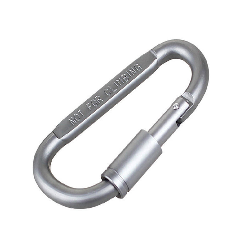 0440 Camping Equipment Aluminum Carabiner Hunting Survival Kit Lock Mountain Travel Accessories ( 1 pc ) DeoDap