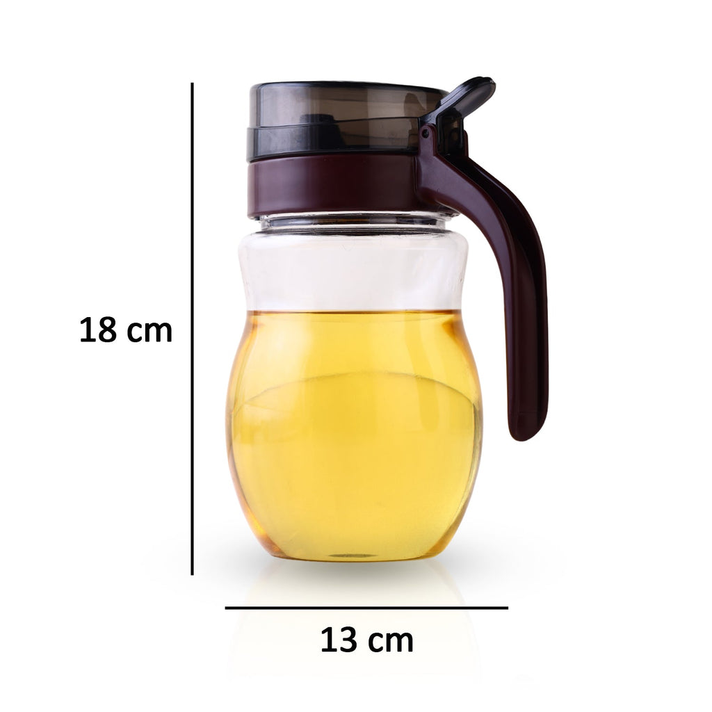 8127 Oil Dispenser Stainless Steel with small nozzle 650ml DeoDap