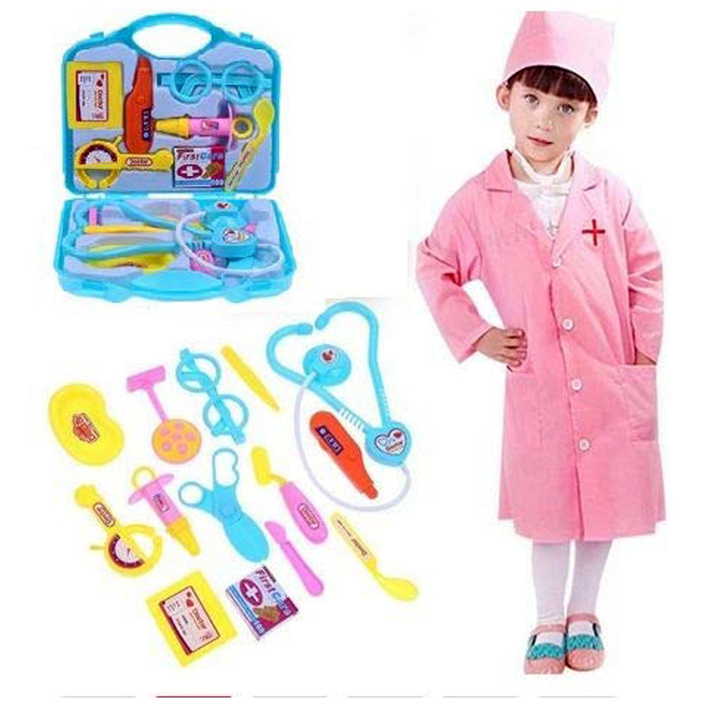 1903 Kids Doctor Set Toy Game Kit for Boys and Girls Collection (Multicolour) DeoDap