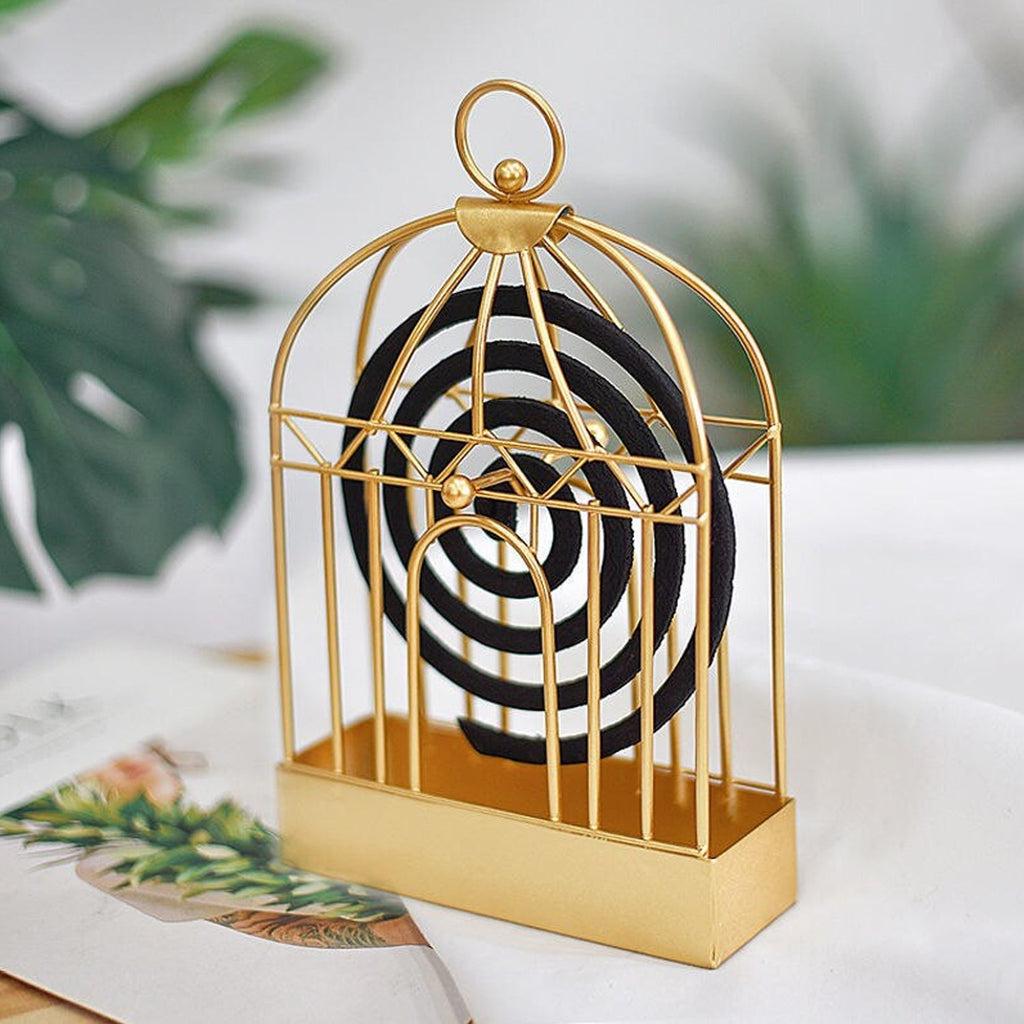 7395 Mosquito Coil Holder, Vintage Style Durable Household Mosquito Stand for Office Home DeoDap