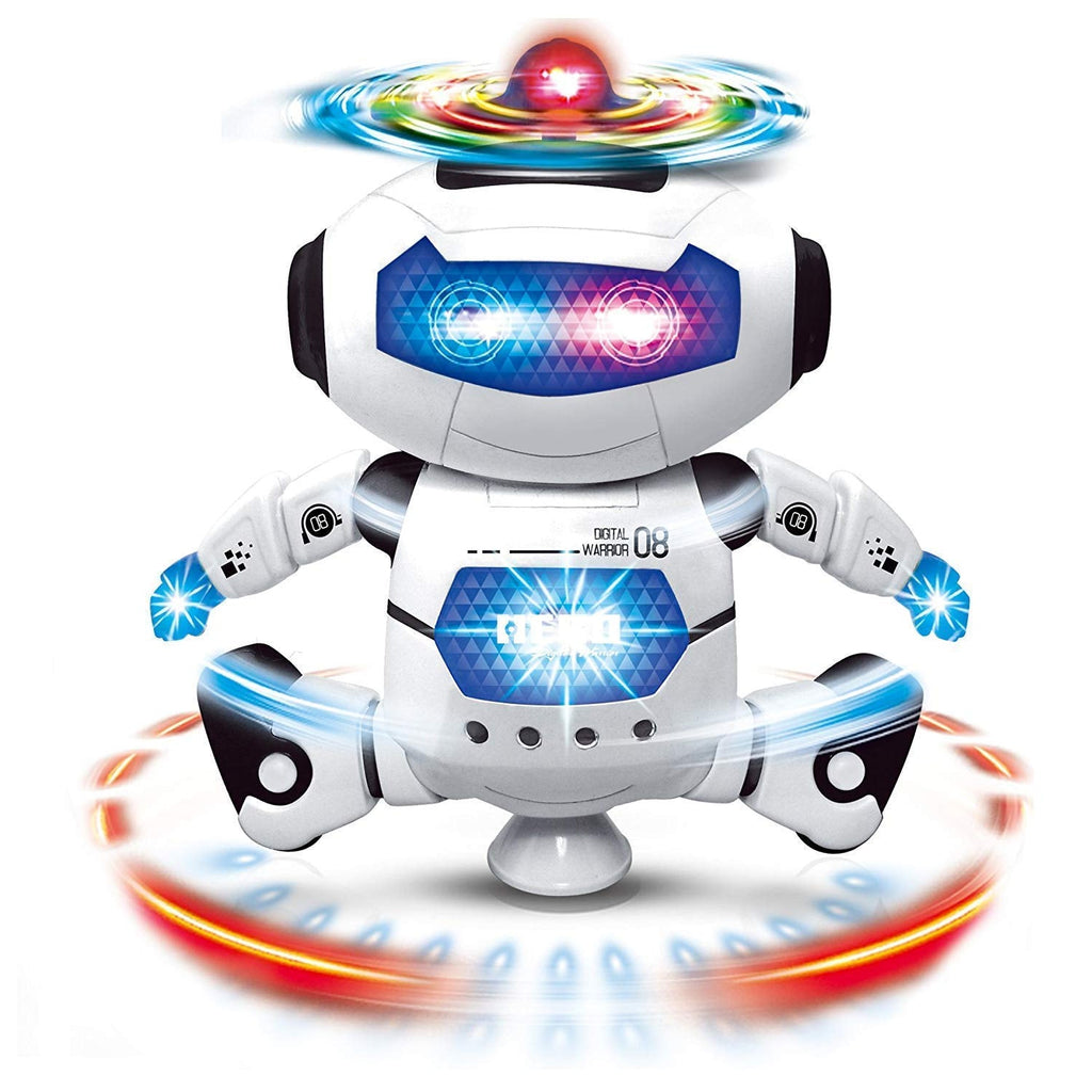 4462 ﻿Dancing Robot with 3D Lights and Music. DeoDap