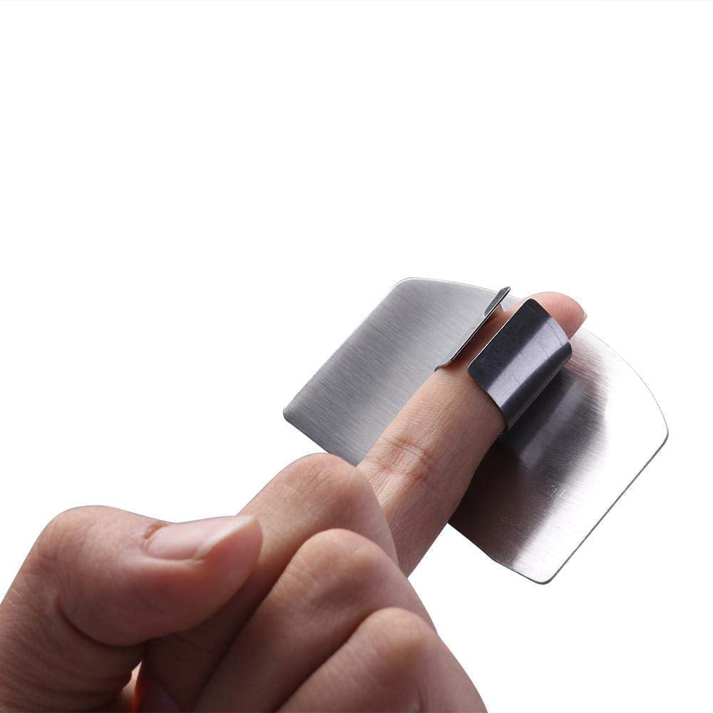 2265 Stainless Steel Finger Guard Cutting Protector DeoDap