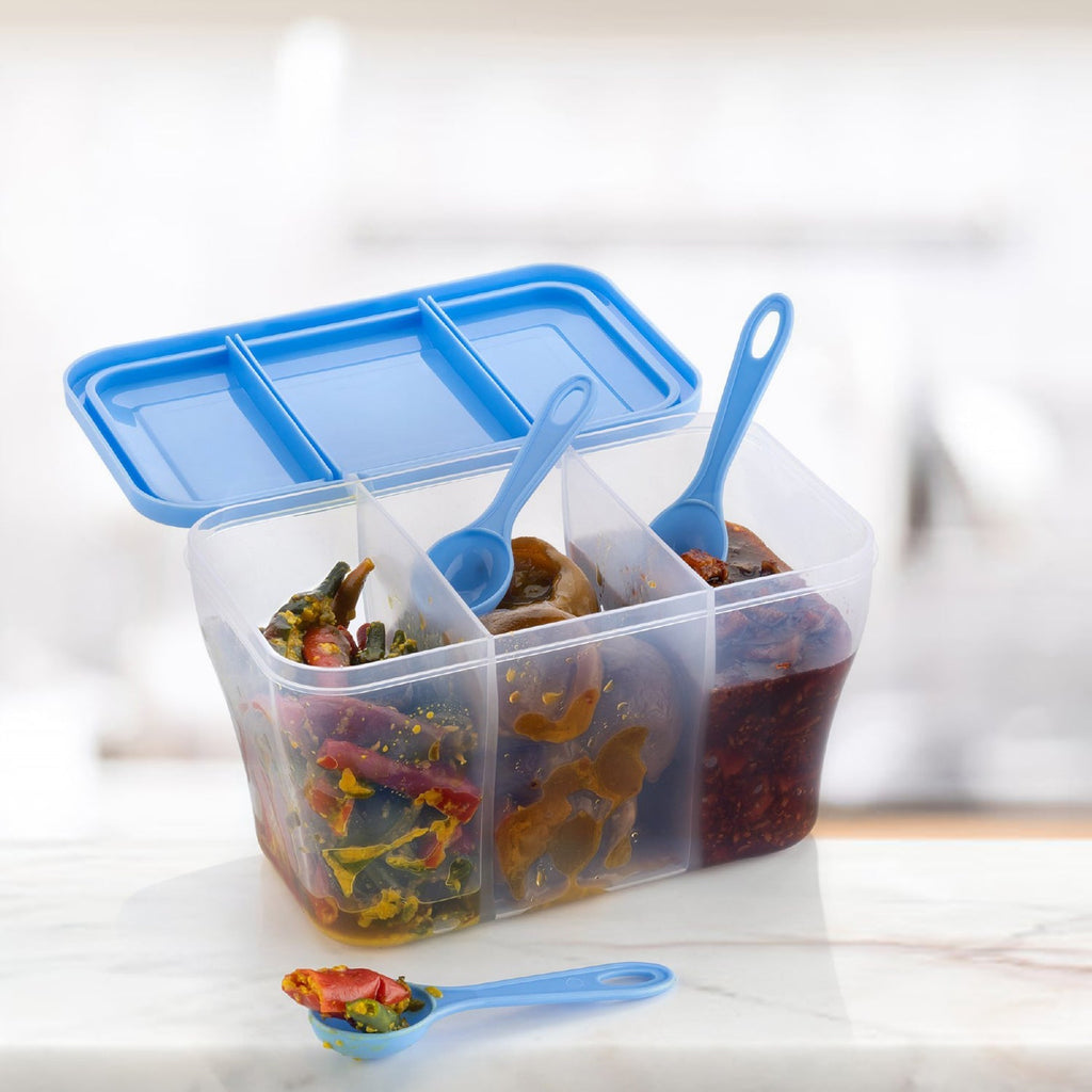 2625 Plastic Square Storage Organiser Container (750ML Capacity) DeoDap