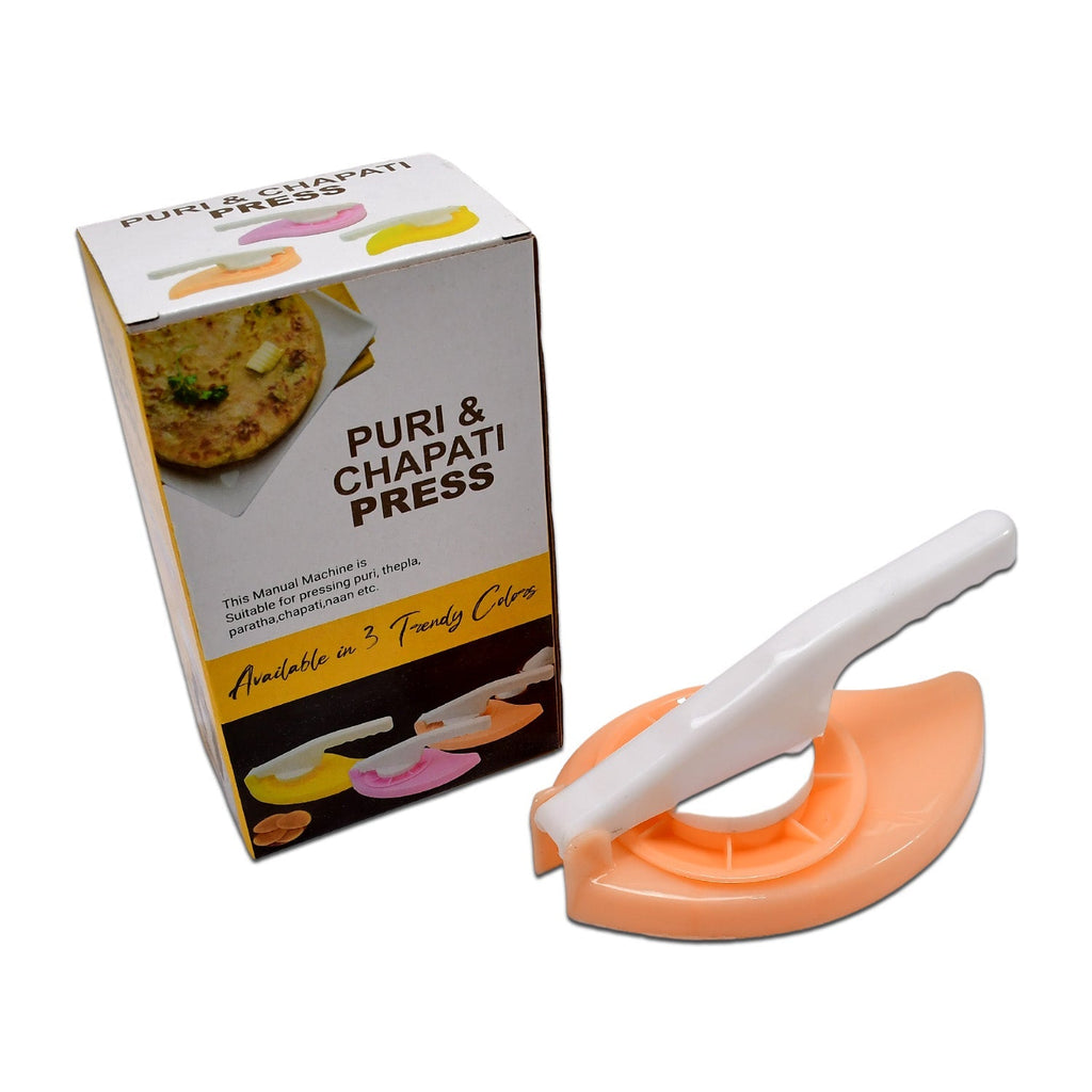 5215 Puri Chapati Press Machine Plastic For  Kitchen Use ( 1 pcs ) DeoDap