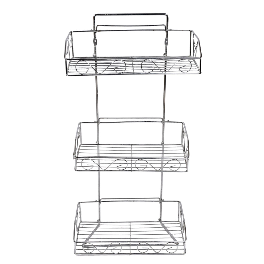 5240 Stainless Steel Detergent Rack / Detergent Holder / Wall Mounted Rack / Bathroom Shelf DeoDap