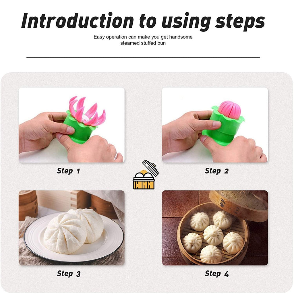 2602 Steamed Stuffed Bun Making Mold DeoDap