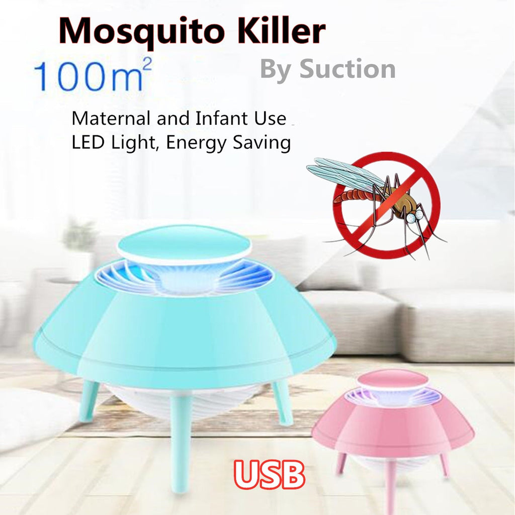 6465 Mosquito Trap Killer Space Ship Design lamp Flying saucer mosquito catcher suction Machine DeoDap