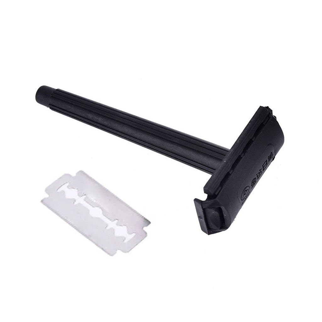 6008 Shaving Razor for Men Blade Razor with Plastic Grip Handle (With Card Packing) DeoDap