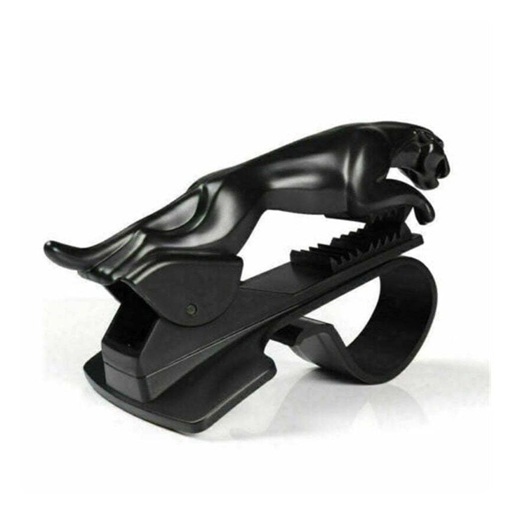 6469 Jaguar Leopard Shape Plastic Phone Clip, Mobile Phone Holder For Car Use DeoDap