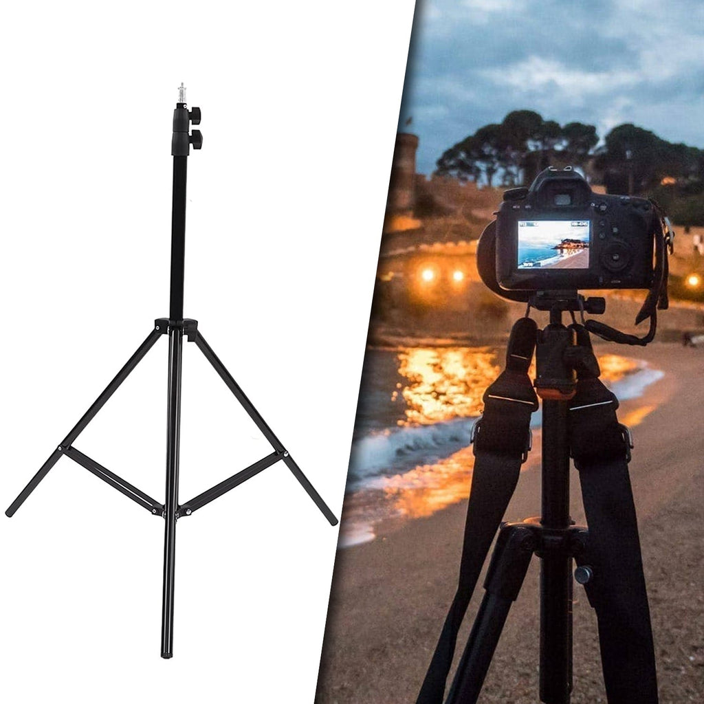 0329 Professional Tripod with Multipurpose Head for Low Level Shooting, Panning for All DSLR Camera DeoDap