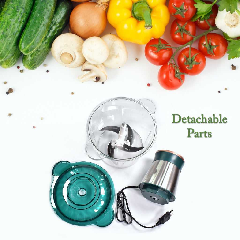 2811 Stainless Steel Electric Meat Grinders with Bowl for Food Chopping Meat & Vegetable. DeoDap