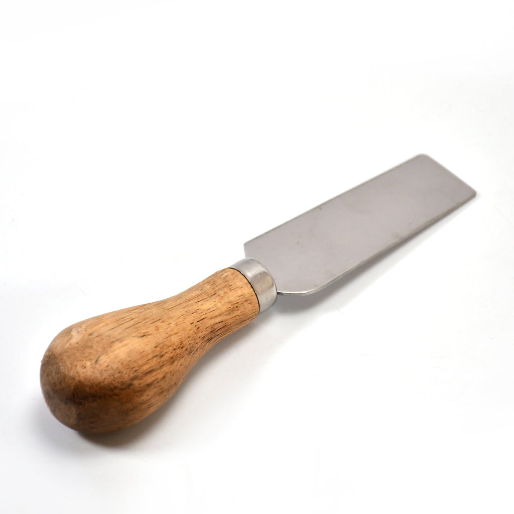 2758 Wood Handle Grip Metal Baking Cake Pizza Cheese Shovel Spatula Flipper DeoDap