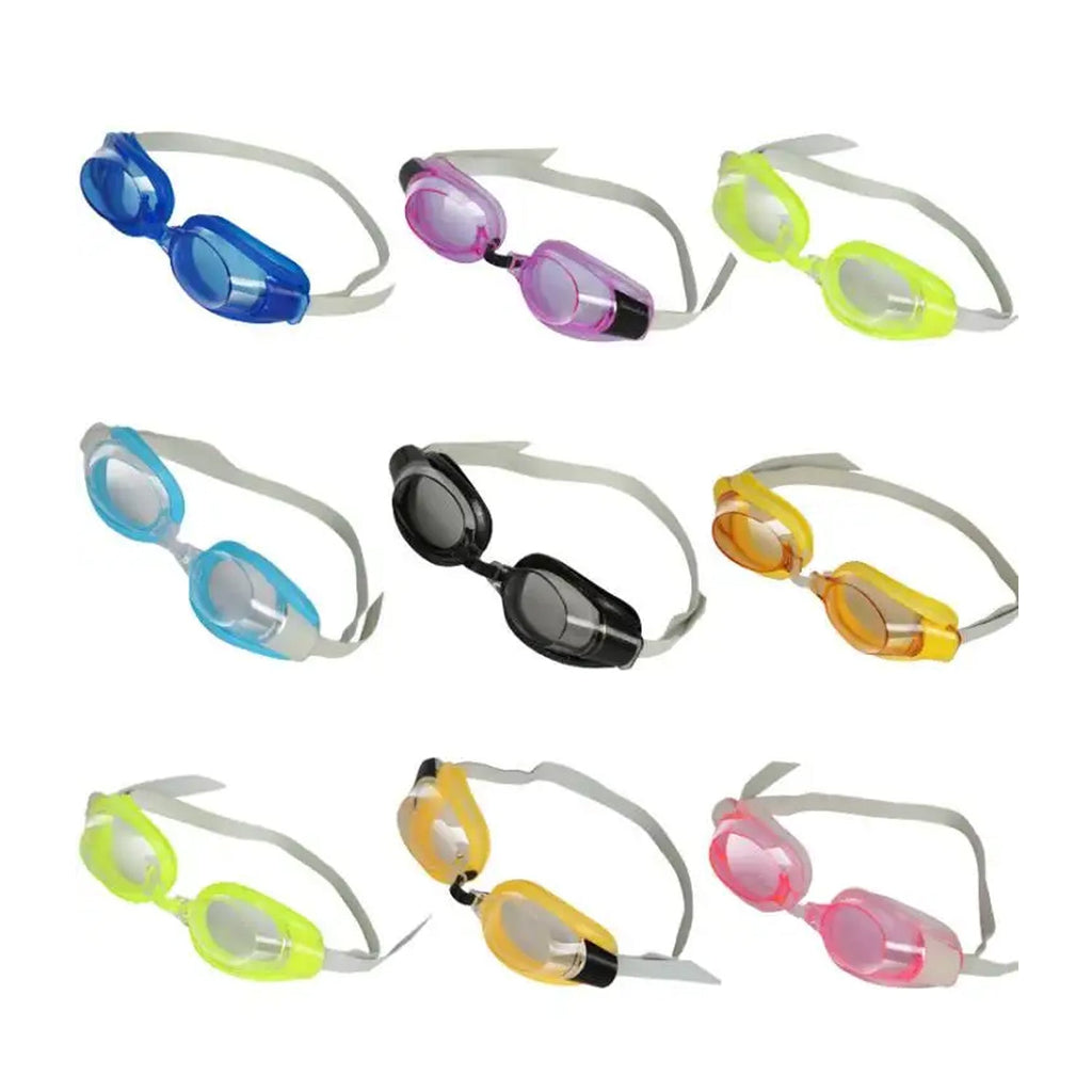 0399A SWIMMING GOGGLES WITH ADJUSTABLE CLEAR VISION ANTI-FOG WATERPROOF SWIMMING GOGGLES DeoDap