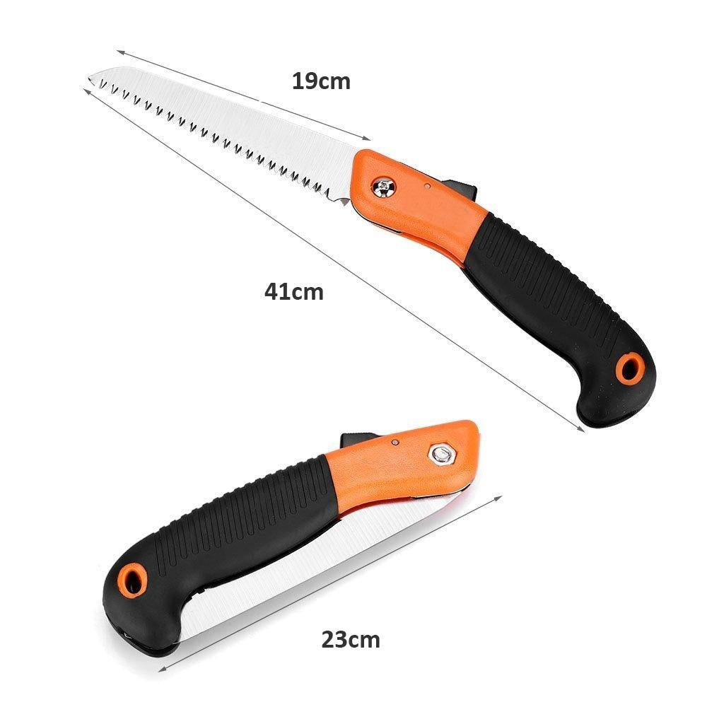 464 Folding Saw(180 mm) for Trimming, Pruning, Camping. Shrubs and Wood DeoDap