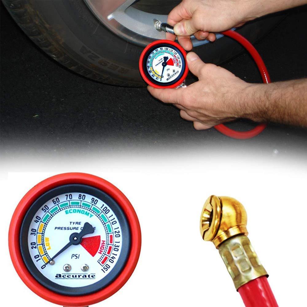 512 -Heavy Duty Tire Inflator Gauge Air Compressor Accessories DeoDap