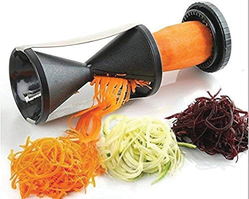 0721 Spiralizer Vegetable Cutter Grater Slicer With Spiral Blades DeoDap