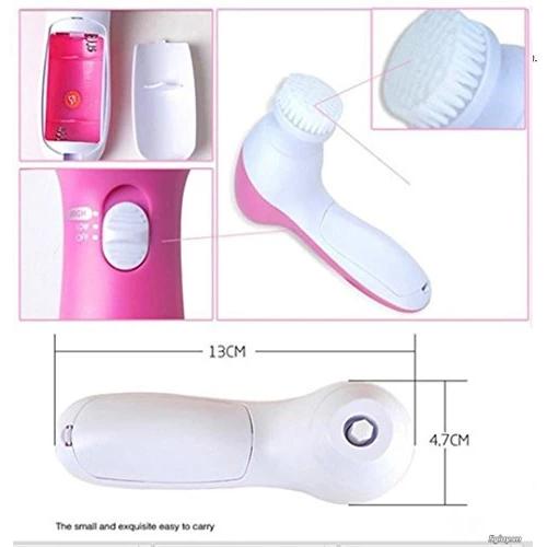 340 -5-in-1 Smoothing Body & Facial Massager (Pink) dhanpe-shop