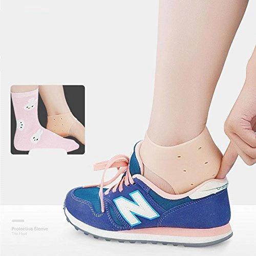 339 Moisturizing Skin Softening Silicone Gel for Dry Cracked Heel Repair (Multicolour) dhanpe-shop