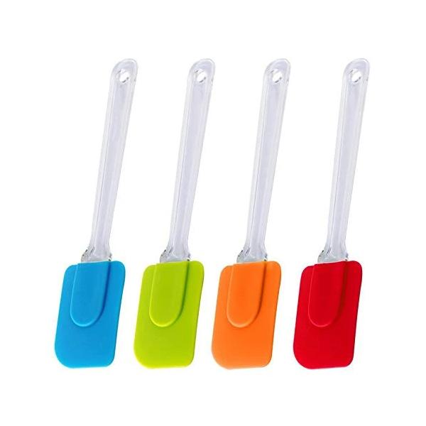 0162 Small Silicone Spatula (Multicolor) DeoDap