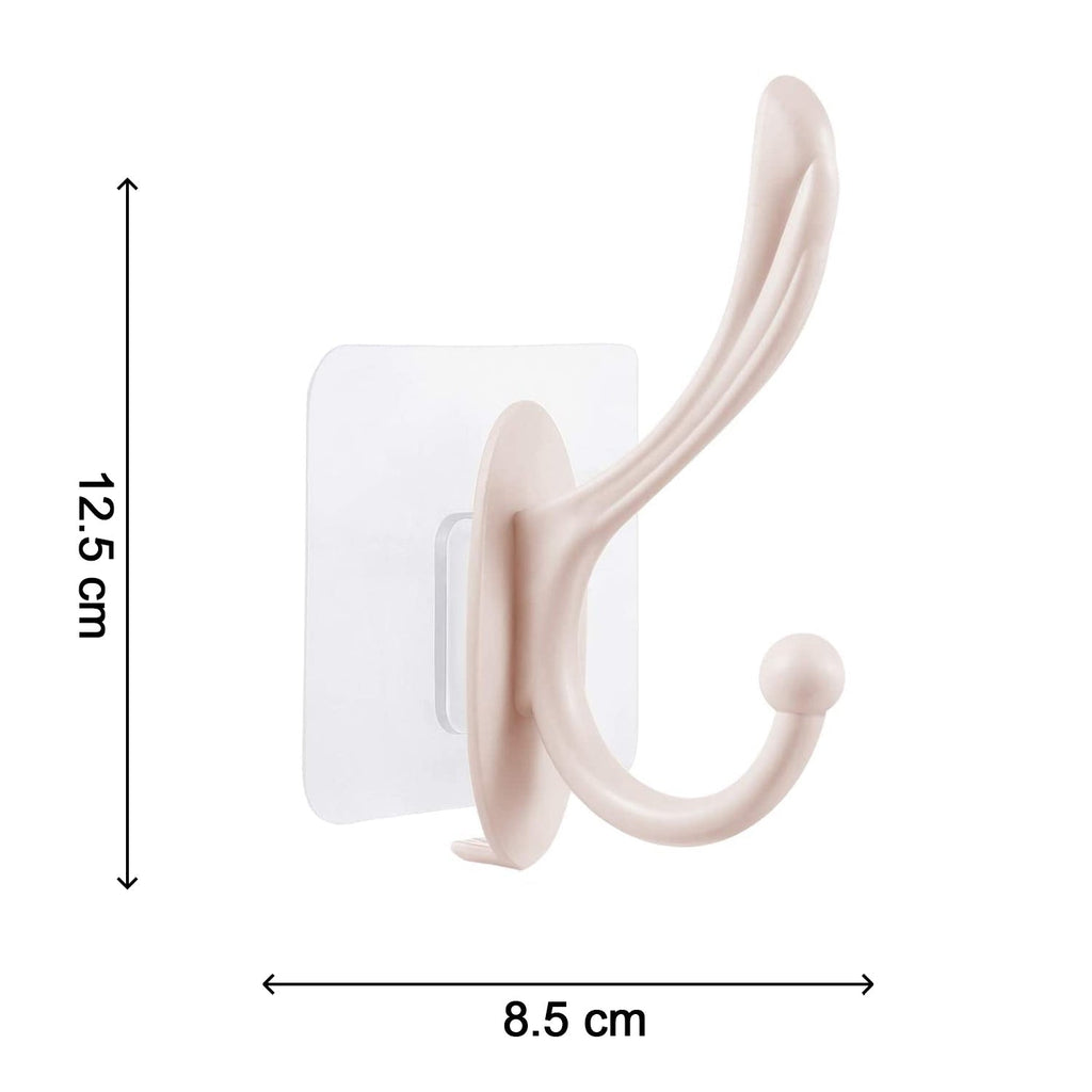 4687 Self Adhesive Plastic Wall Hook for Home DeoDap