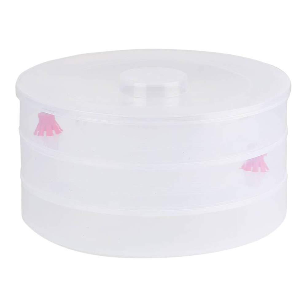 093 Plastic 3 Compartment Sprout Maker, White dhanpe-shop