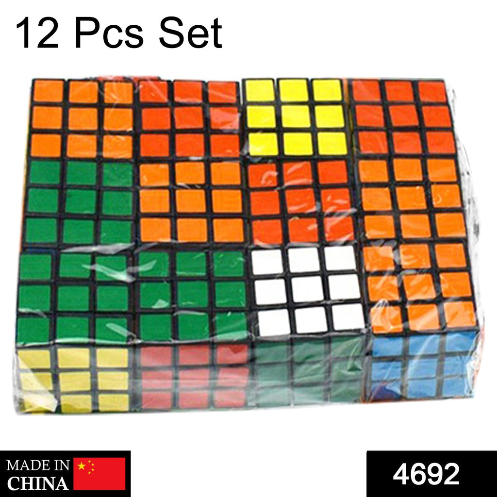 4692 High Speed Multicolor Cube (Pack of 12) DeoDap