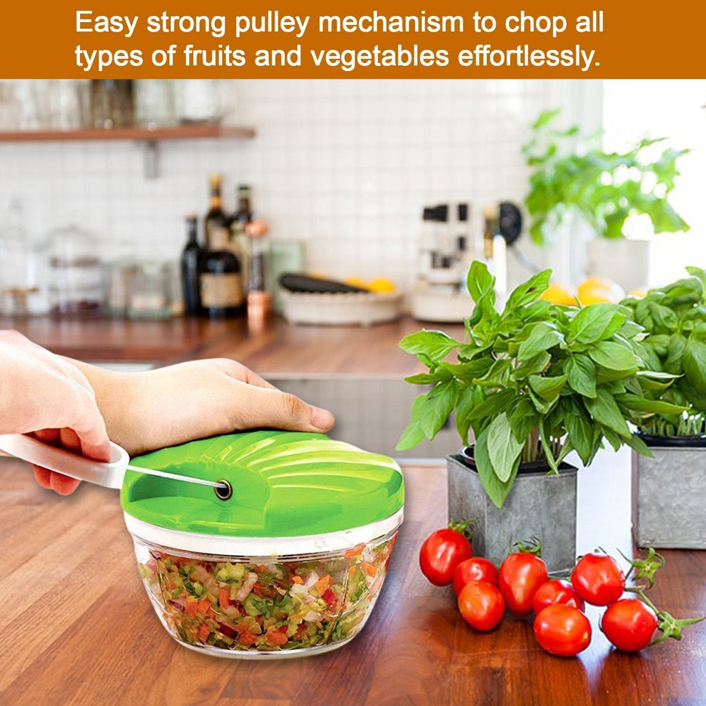 2595 2in1 Speedy Chopper With Easy to Chop Vegetable DeoDap