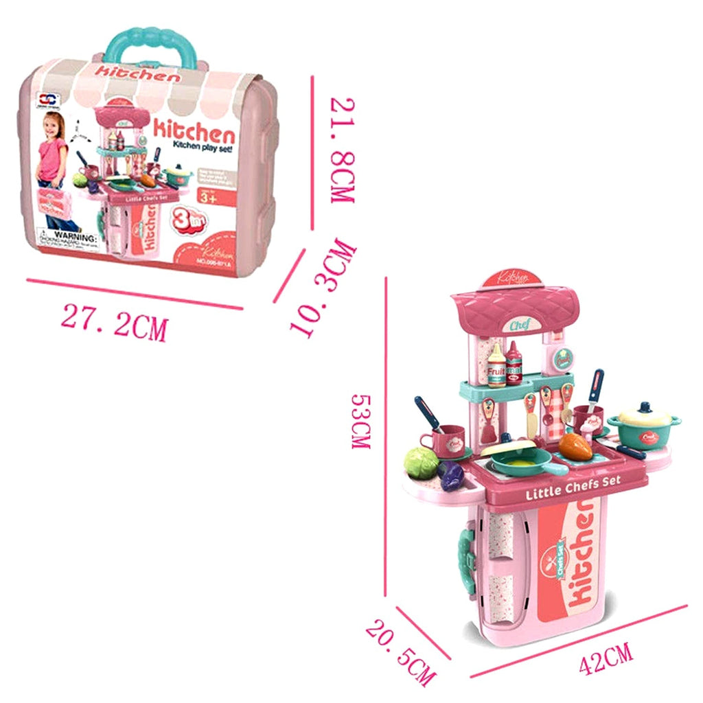 3916 Kitchen Cooking Set used in all kinds of household and official places specially for kids and children for their playing and enjoying purposes. DeoDap