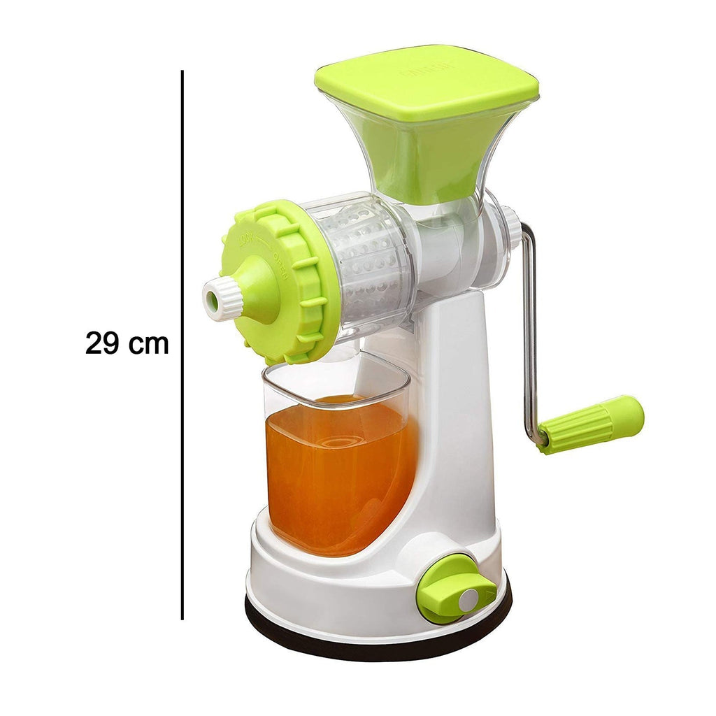 8103 Ganesh Kitchenware Plastic Hand Juicer New Smart Fruit & Vegetable Multipurpose Juicer (Color:Random Green,Blue,Red,Orange) ( Colors May Vary )  (Multicolor Pack of 1) DeoDap