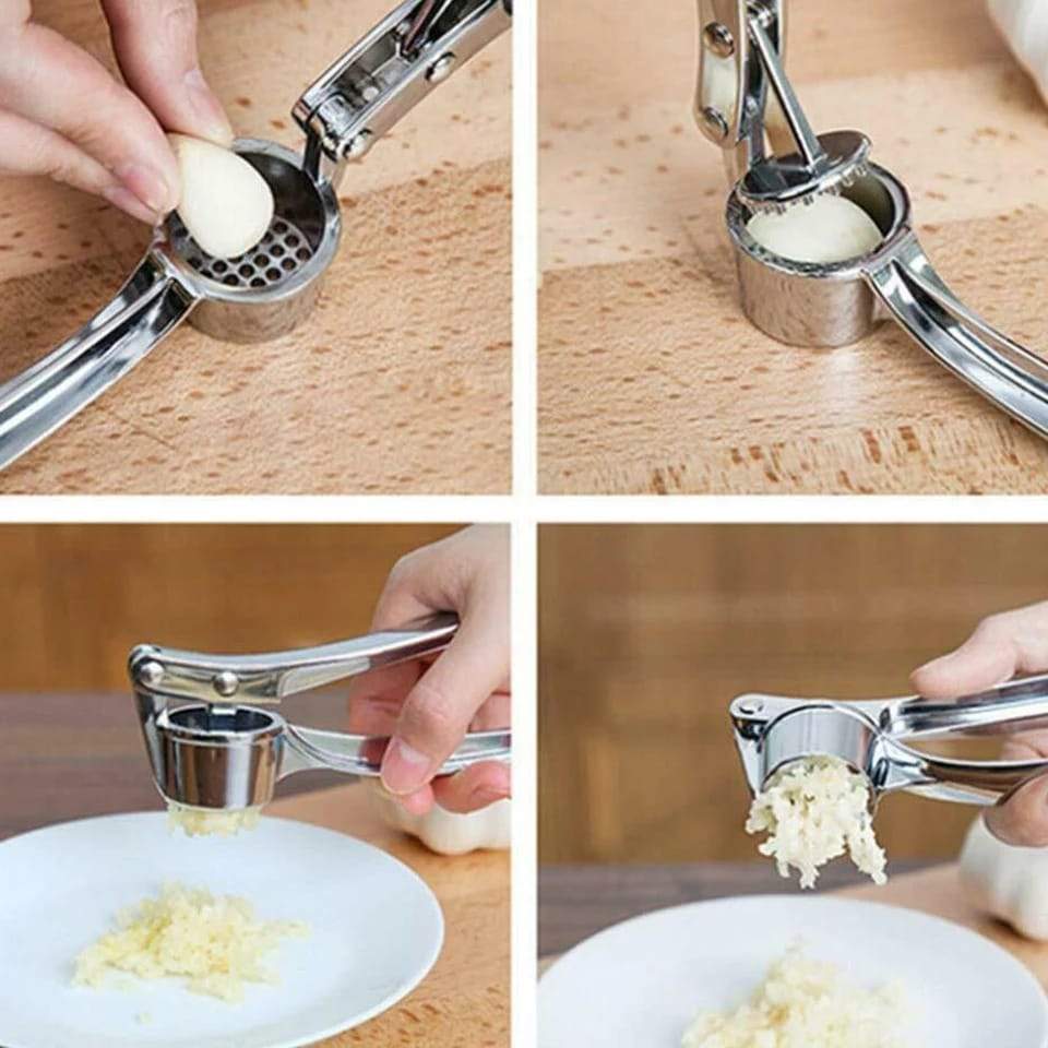 7030  Stainless Steel Garlic Press Crusher DeoDap