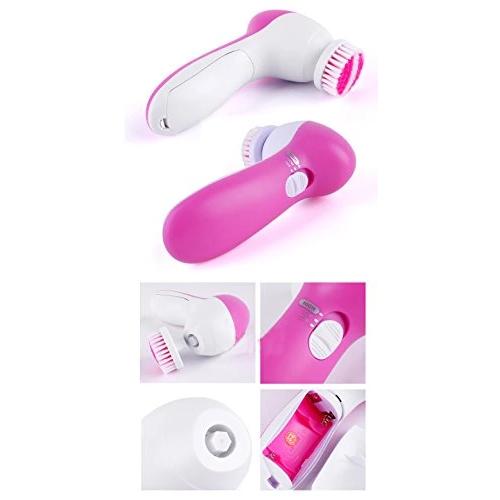 340 -5-in-1 Smoothing Body & Facial Massager (Pink) dhanpe-shop