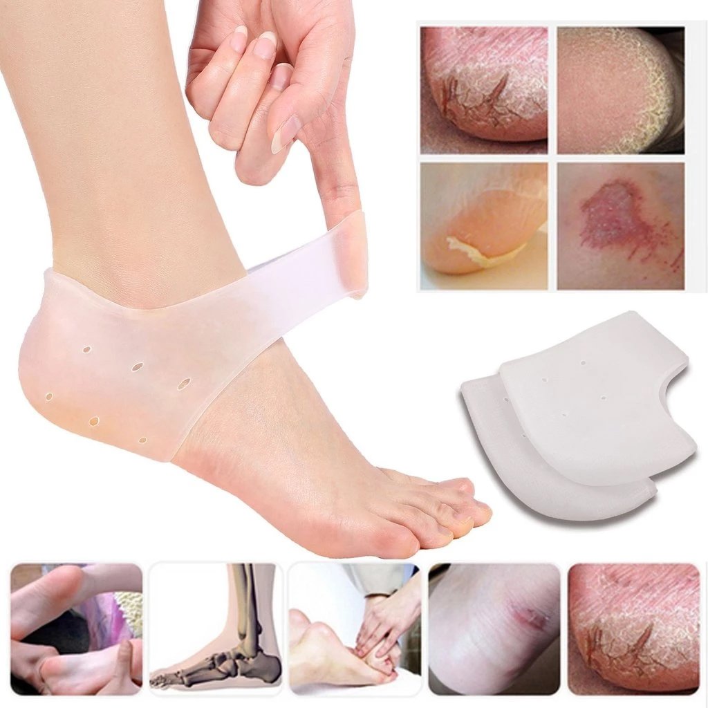 339 Moisturizing Skin Softening Silicone Gel for Dry Cracked Heel Repair (Multicolour) dhanpe-shop