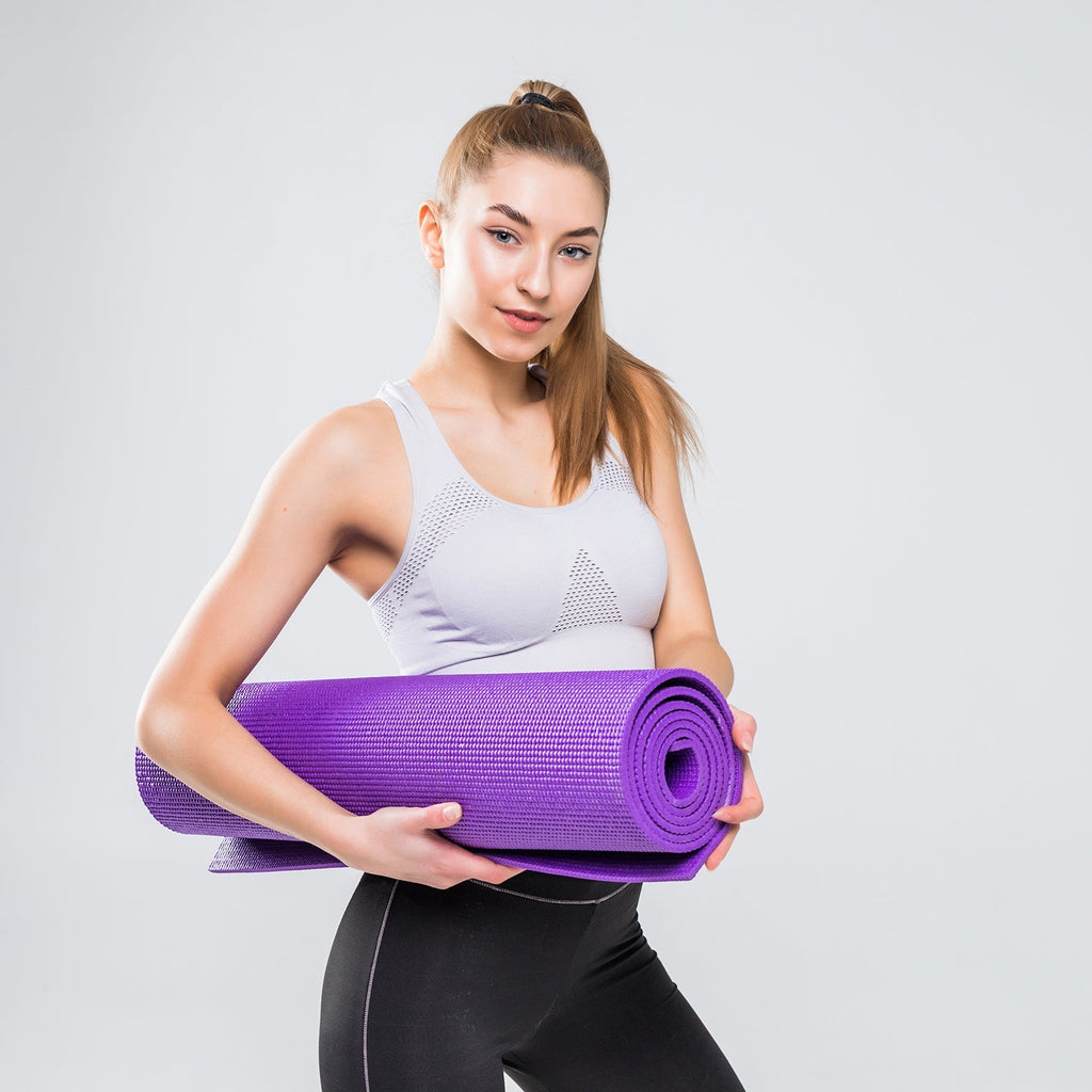 9064 185x60cm Extra Thick Anti Slip Light Weight Yoga Mat DeoDap