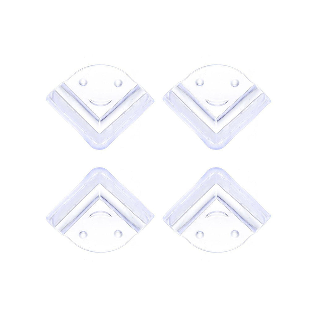 1696 Table Corners Edge Protector Guards for Baby Child Safety (Pack of 4Pc) DeoDap