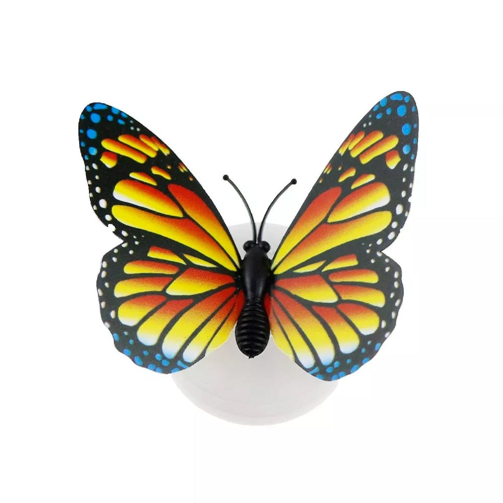 6235 The Butterfly 3D Night Lamp Comes with 3D Illusion Design Suitable for Drawing Room, Lobby. DeoDap