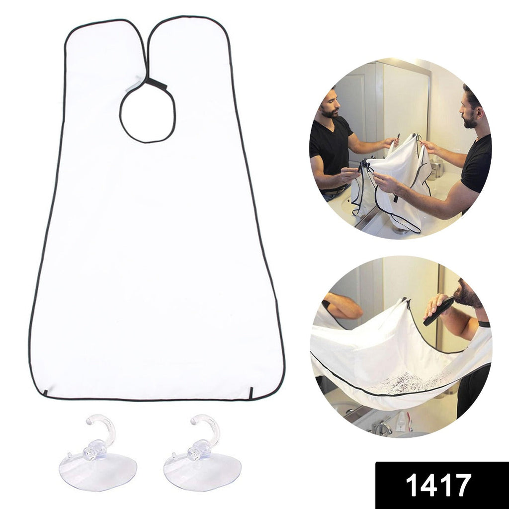 1417 Beard Apron Hair Clippings Catcher Grooming Bib DeoDap