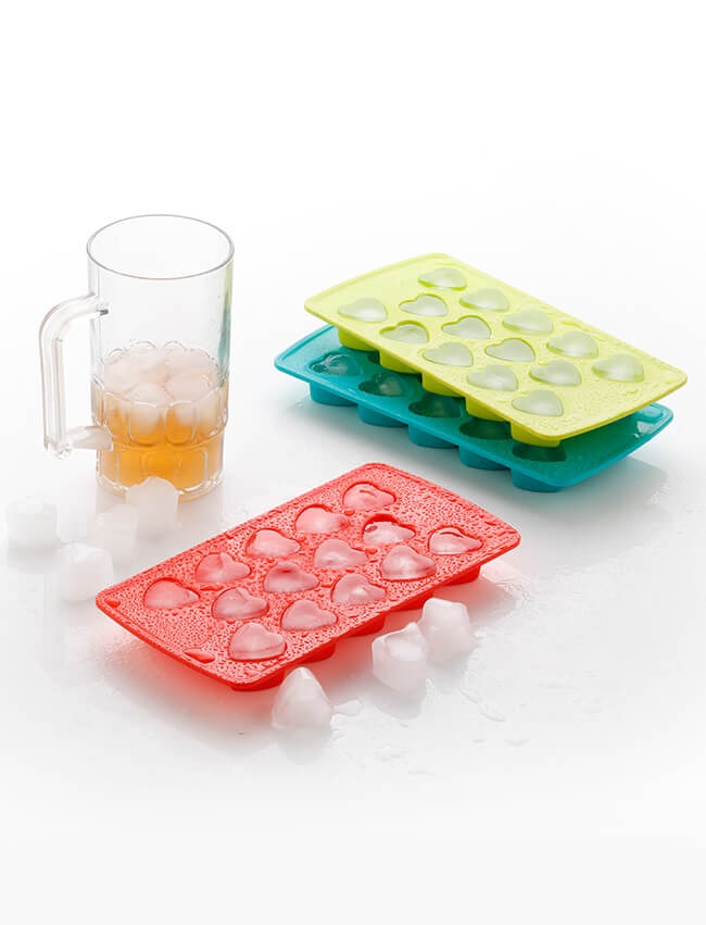 1133  Heart Shape Ice Cube Tray DeoDap