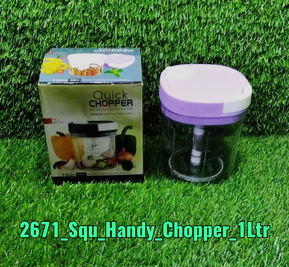 2671 Handy Chopper and Slicer Used Widely for chopping and Slicing of Fruits, Vegetables, Cheese Etc. Including All Kitchen Purposes. DeoDap