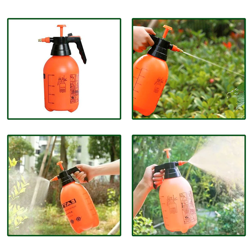 0645 Water Sprayer Hand-held Pump Pressure Garden Sprayer - 2 L DeoDap